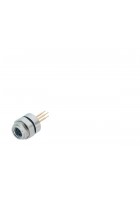 86 6518 1122 00003 M8 female panel mount connector